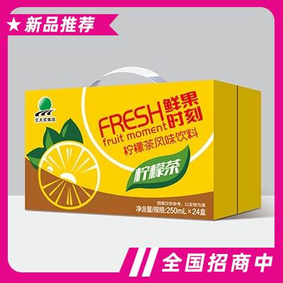 北大荒鮮果時刻檸檬茶飲料250mlx24盒