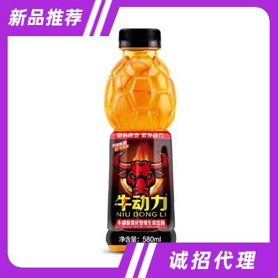 牛動力?；撬釓娀途S生素飲料580ml瓶裝
