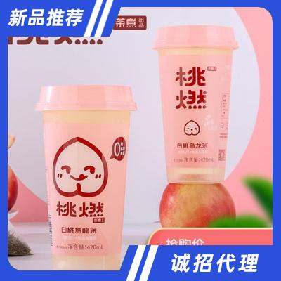 桃燃白桃烏龍茶420ml（2杯）