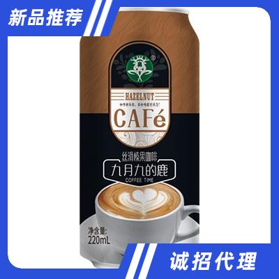 鹿神記絲滑榛果咖啡220ml