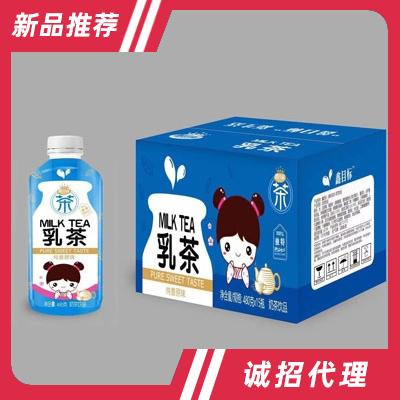 鑫目標乳茶醇香原味飲品480克×15瓶