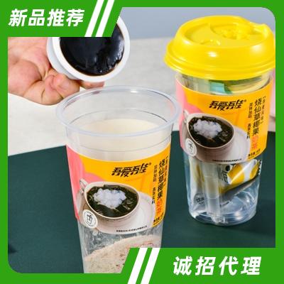 吾愛吾佳燒仙草椰果奶茶燕麥風味90克