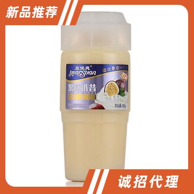 益佳爽果粒奶昔百香果風味飲品400g