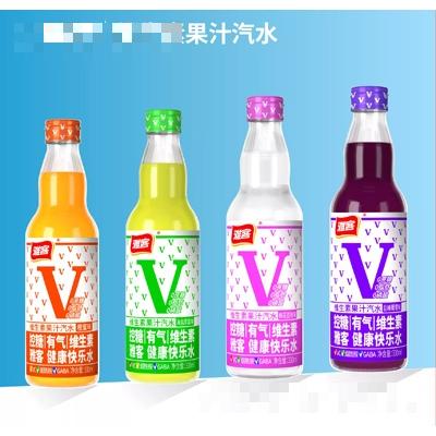 雅客維生素果汁汽水碳酸飲料夏季冷飲辦公室飲品招商代理瓶裝