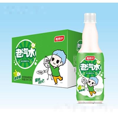 溪格爾老汽水（青蘋果味）378mlX15瓶飲料招商