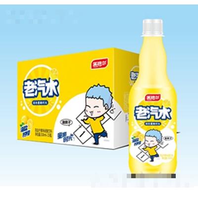 溪格爾老汽水（海鹽檸檬味）378mlX15瓶飲料招商