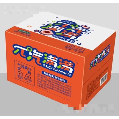 π汽滿滿氣泡果汁飲料蜜桃味果汁汽水夏季飲品