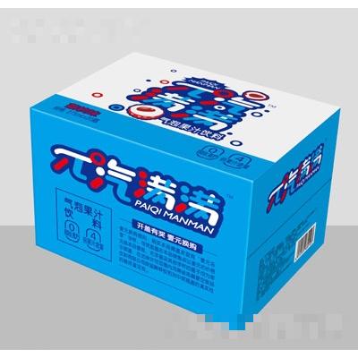 π汽滿滿氣泡果汁飲料荔枝味果汁汽水夏季飲品