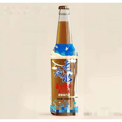 匯祥老汽水夏季煥新國潮碳酸飲料480ml香檳味