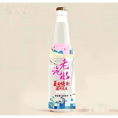 匯祥老汽水夏季煥新國潮碳酸飲料480ml荔枝味
