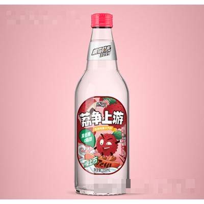 峨眉時光荔爭上游荔枝味果汁汽水358ml果味碳酸飲料果汁夏季飲品