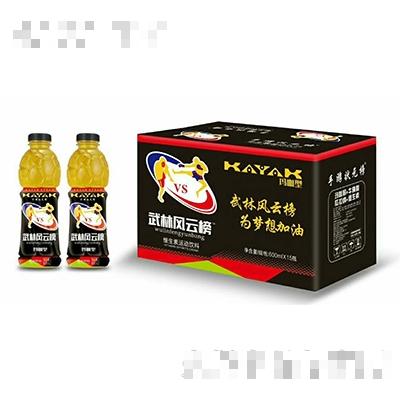 武林風云榜維生素運動飲料600mlx15瓶
