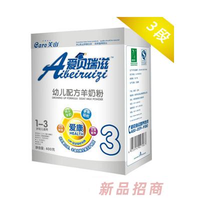 愛貝瑞滋-愛康400g3段奶粉盒裝