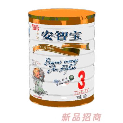 雅能安智寶幼兒配方奶粉900g3段盒裝