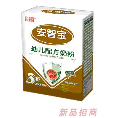 雅能安智寶幼兒配方奶粉400g3段