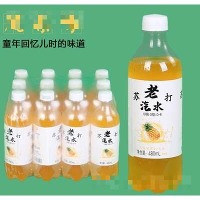 梨鄉禧源蘇打老汽水鳳梨味480毫升×12