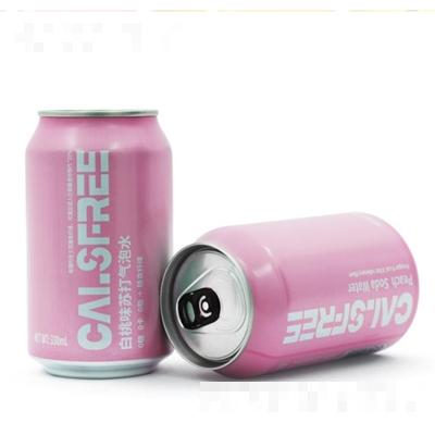 無卡工坊白桃味蘇打氣泡水330ml