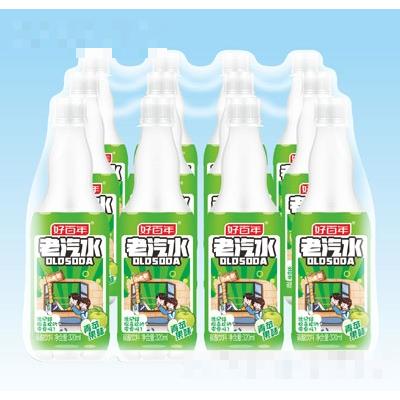 好百年老汽水青蘋果味320mlX12瓶