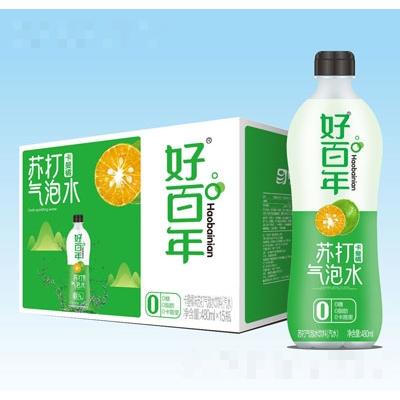 好百年氣泡蘇打水卡曼橘味480mlX15瓶