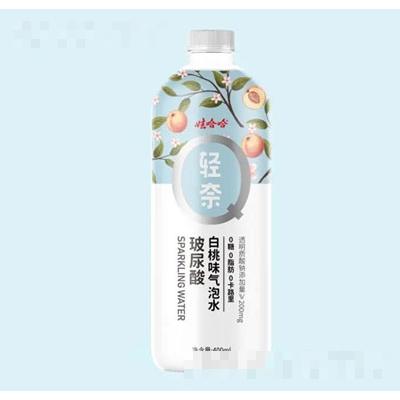 娃哈哈輕奈白桃味氣泡水