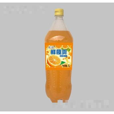 惠眾嘉橙味碳酸飲料2L