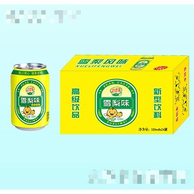 雪梨味碳酸飲料320mlx24罐