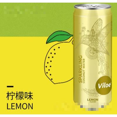 唯樂蜜語椰子檸檬氣泡水330ml