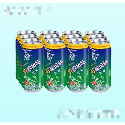 鑫銳青檸檬風味碳酸飲料500ml（多罐）