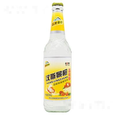 漢斯景橙碳酸飲料荔枝味500ml