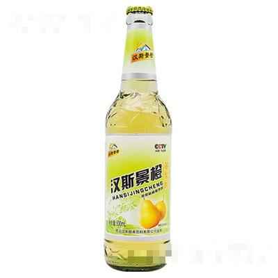 漢斯景橙碳酸飲料黃梨味500ml