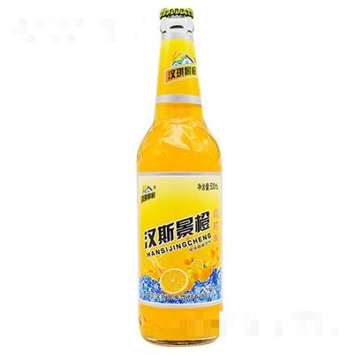 漢斯景橙碳酸飲料橙味500ml