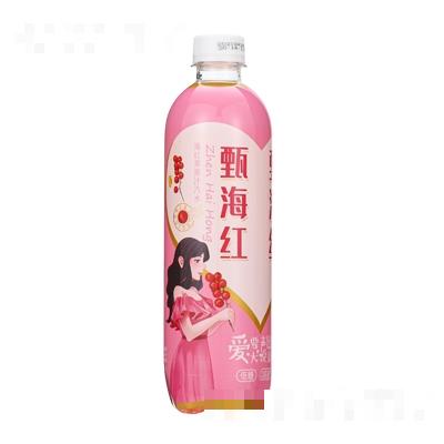 甄海紅海紅果果汁汽水480mL