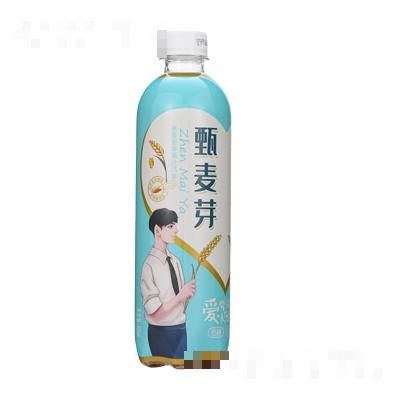 甄麥芽焦香麥芽果汁汽水480mL