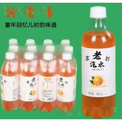 梨鄉禧源蘇打老汽水甜橙味480毫升×12