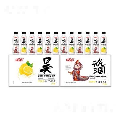 元氣三國蘇打氣泡水（檸檬味）