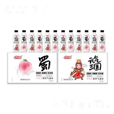 元氣三國蘇打氣泡水（白桃味）