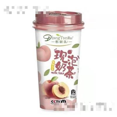 香碳乳現泡奶茶蜜桃味113g