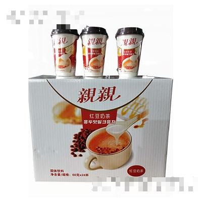 親親紅豆奶茶60克×24杯