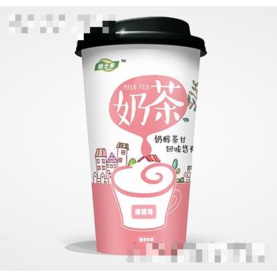 歐士多奶茶櫻桃味杯裝