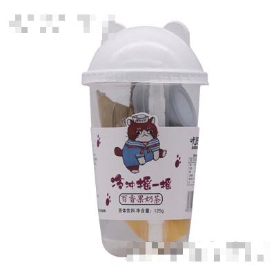 咔諾咔冷飲搖一搖百香果奶茶