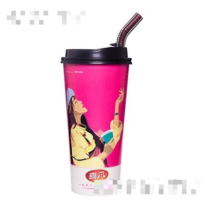 喜凡紅豆奶茶