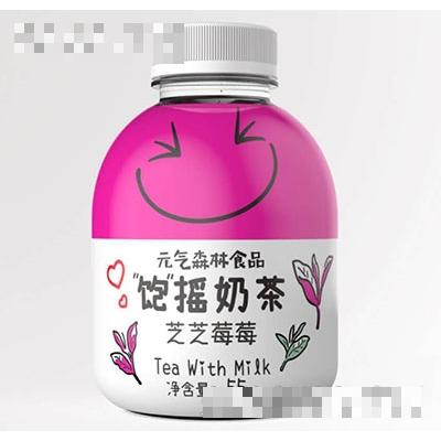 元氣森林食品飽搖奶茶芝芝莓莓55g