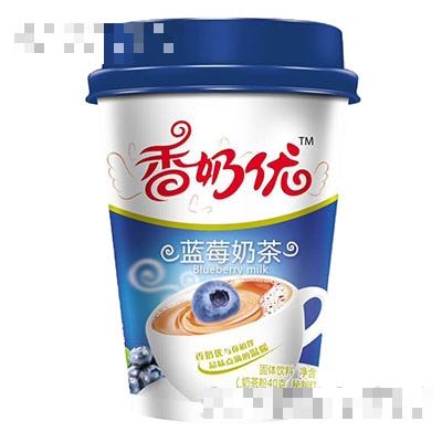 香奶優藍莓奶茶杯裝70g