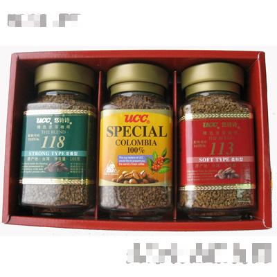 UCC速溶咖啡禮盒100g×3