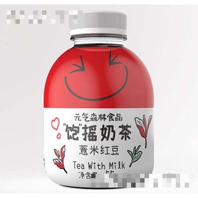 元氣森林食品飽搖奶茶薏米紅豆55g