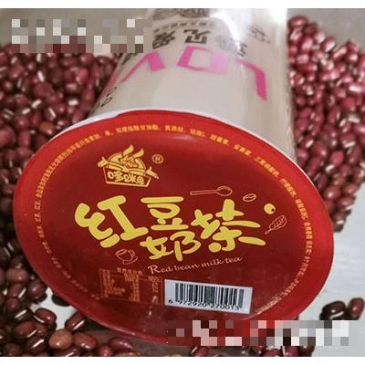 哆咪兔紅豆奶茶