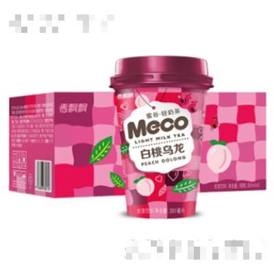 Meco蜜谷輕奶茶白桃烏龍