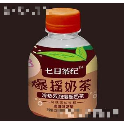 七日茶紀爆搖奶茶咖啡味60g
