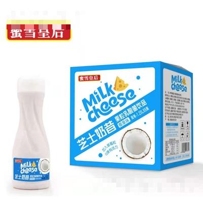 蜜雪皇后芝士奶昔果粒乳酸菌飲品椰果味480ml×15瓶