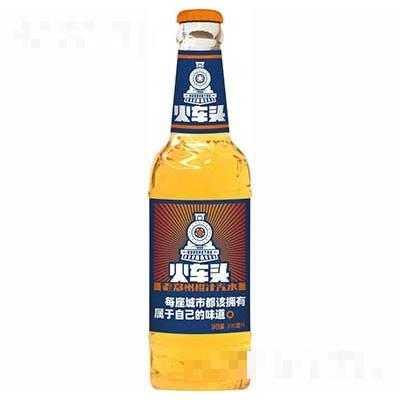 火車頭橙味汽水330ml玻璃瓶